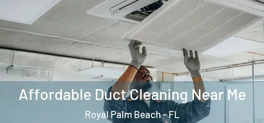 Affordable Duct Cleaning Near Me Royal Palm Beach - FL