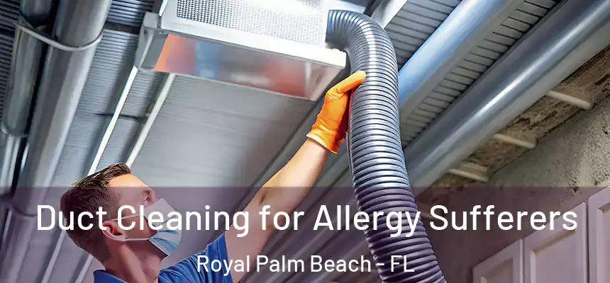 Duct Cleaning for Allergy Sufferers Royal Palm Beach - FL